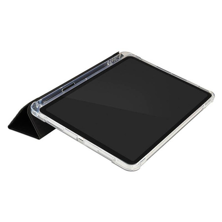 Tucano Satin Case - Tasche für iPad 10.9" (2022) mit Magnet & Standfuß mit Apple Pencil Halter (schwarz)