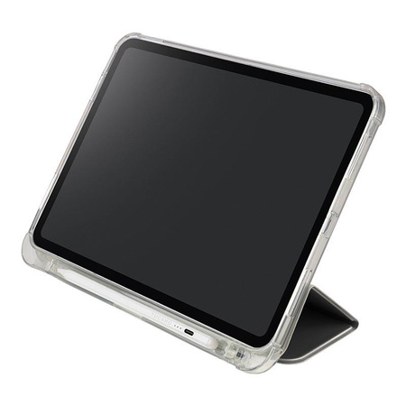 Tucano Satin Case - tok iPad 11" (2025) / iPad 10.9" (2022) mágneses és állványos tok Apple Pencil tartóval (ezüst)
