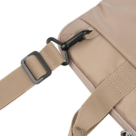 Tucano Smilza Super Slim Bag - Sacoche pour MacBook Air 15" / Air / Pro 13" / Notebook 13" / 14" (beige)