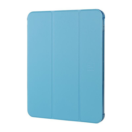 Tucano Satin Case - Etui pour iPad 10.9" (2022) avec aimant et support pour Apple Pencil (bleu)