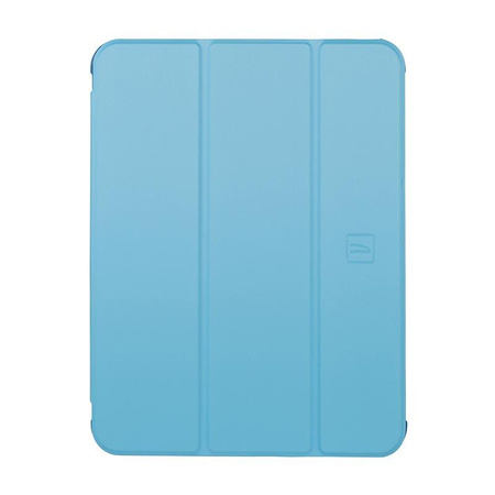 Tucano Satin Case - Etui pour iPad 10.9" (2022) avec aimant et support pour Apple Pencil (bleu)