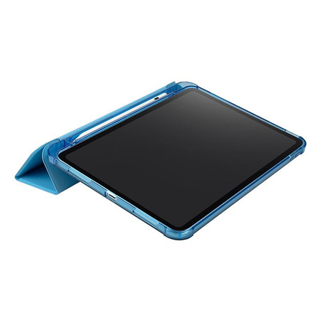 Tucano Satin Case - Case for iPad 10.9" (2022) w/Magnet & Stand up with Apple Pencil holder (blue)