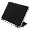 Tucano Satin Case - pouzdro pro iPad 11" (2025) / iPad 10,9" (2022) s magnetem a stojánkem a držákem Apple Pencil (šedé)