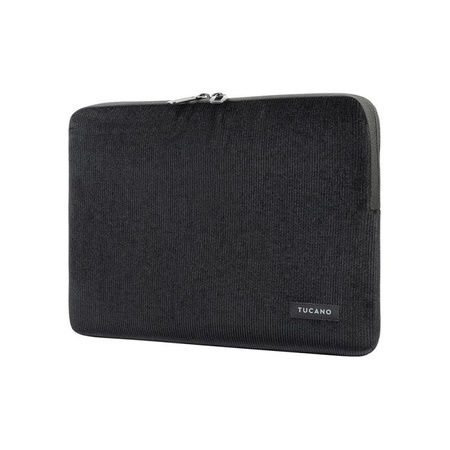 Tucano Velluto - Housse pour MacBook Pro 13" (M2/M1/2022-2016) / MacBook Air 13" (M4/M3/M2/M1/2025-2018) / Housse pour ordinateur portable 12" (noir)