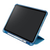 Tucano Satin Case - Case for iPad 10.9" (2022) w/Magnet & Stand up with Apple Pencil holder (blue)