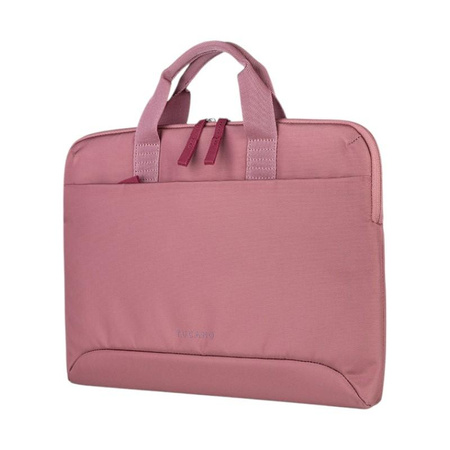 Tucano Smilza Super Slim Bag – Tasche für MacBook Pro 14” / Air 15” / Pro 13” / Air / Notebook 14” / 13” (Rosa)