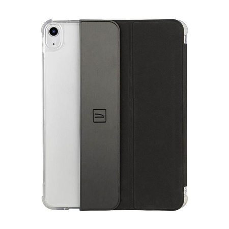 Tucano Satin Case - Case for iPad 11" (2025) / iPad 10.9" (2022) w/Magnet & Stand up with Apple Pencil holder (black)