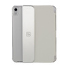 Tucano Satin Case - Etui pour iPad 11" (2025) / iPad 10.9" (2022) avec aimant et support pour Apple Pencil (argent)